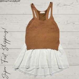 Altar'd State Layered Knit Tank Top